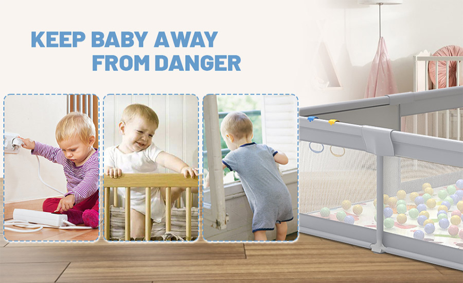 Corralito de juegos para bebés