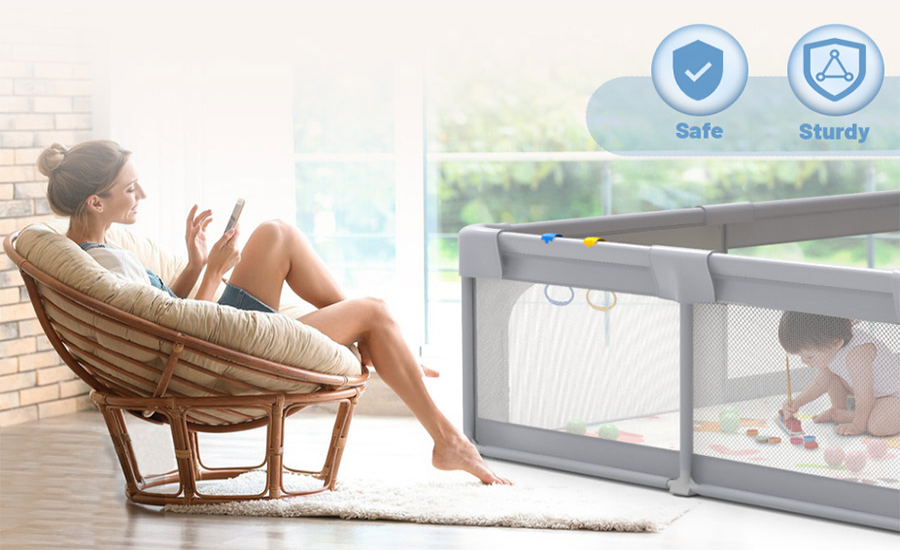 Corralito de juegos para bebés